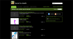 Desktop Screenshot of boredville.com